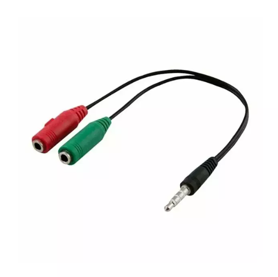 Изображение Savio audio adapteris CLS-13 | 3,5 mm| Melns