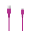 Attēls no Setty cable USB- microUSB 1,0 m 2A magenta