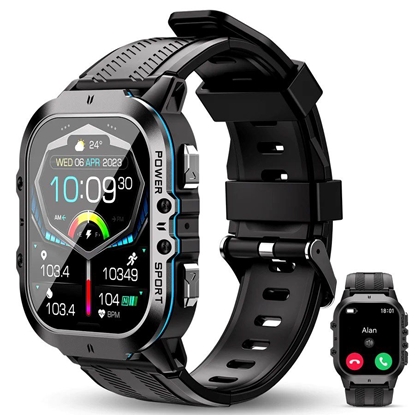 Picture of Smartwatch BT20 Rugged 1.96" 350 mAh niebieski