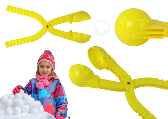 Picture of Sniego gniūžčių aparatas, geltonas, 35x7x7