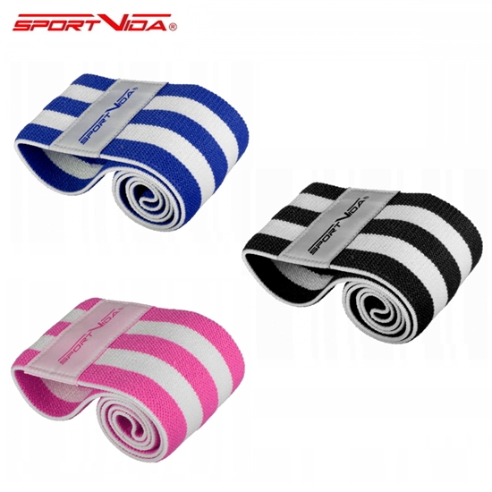 Picture of SportVida 3in1 sets Fitnesa & Krossfit Hip Band Gumijas priekš sēžas un apakšējo muskuļiem 31/36/40cm*7.6cm