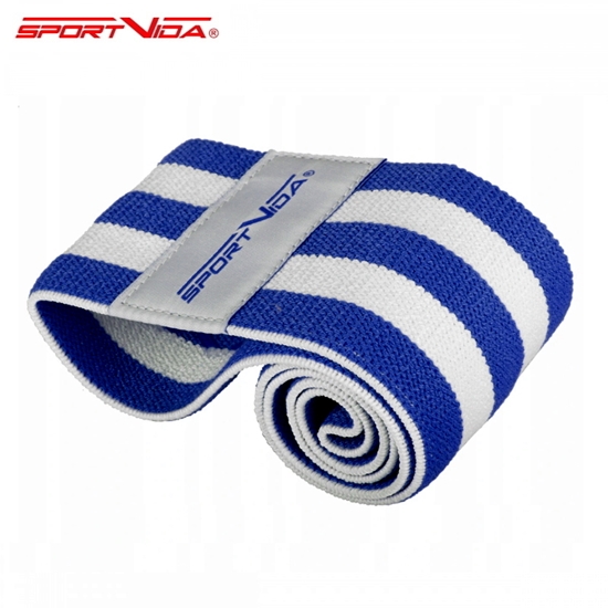 Picture of SportVida Fitnesa & Krossfit Hip Band Gumijas priekš sēžas un apakšējo muskuļiem 36*7,6cm Tumši zila