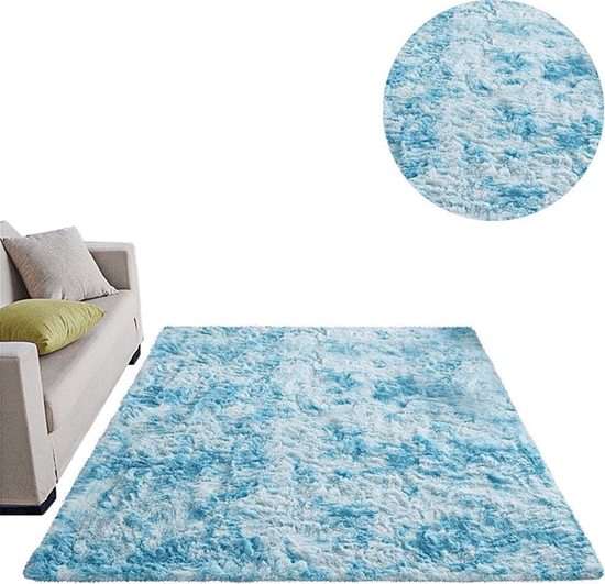 Изображение Strado Dywan Ombre Shaggy Strado 160x230 OmbreBlue (Jasny Niebieski) uniwersalny