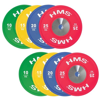 Изображение Svara disku komplekts TBR PROFI SET ( 8 PCS) OLYMPIC BUMPER SET HMS