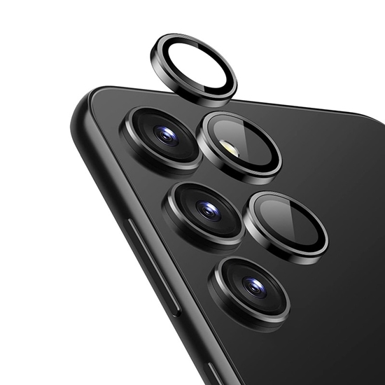 Picture of Szkło hartowane na obiektyw aparatu Samsung Galaxy S24 Czarne