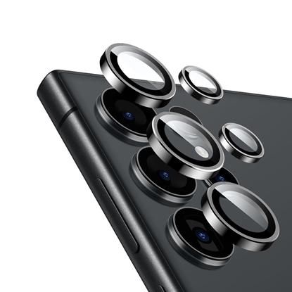 Picture of Szkło hartowane na obiektyw aparatu Samsung Galaxy S24 Ultra Czarne