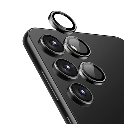 Picture of Szkło hartowane na obiektyw aparatu Samsung Galaxy S24+ Czarne