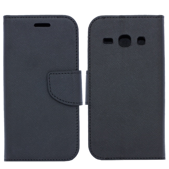 Picture of TakeMe Fancy Diary Book Case ar stendu Xiaomi Redmi Note 7 / Note 7 Pro sāniski atverams Melns