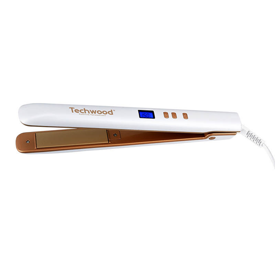 Picture of Techwood TFL-291D hair straightener (white)