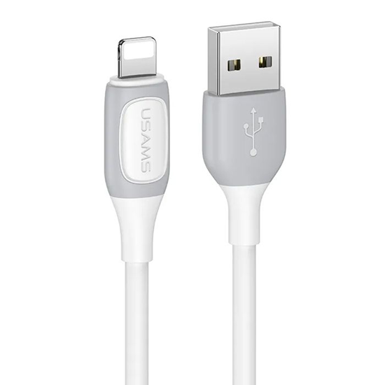 Изображение Usams US-SJ595 kabelis Apple Lightning 1m balts