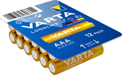 Attēls no Varta Batterie LONGLIFE AAA Micro  LR03                12St.