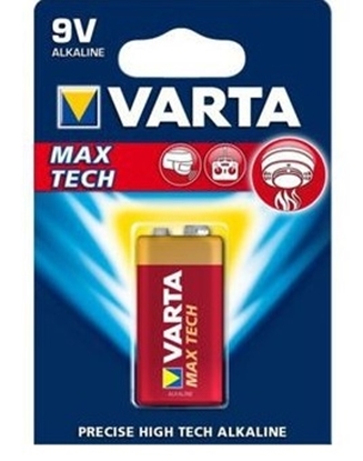 Picture of Varta Batterie LONGLIFE Max Power (MAX TECH) 9V  Block  1St.