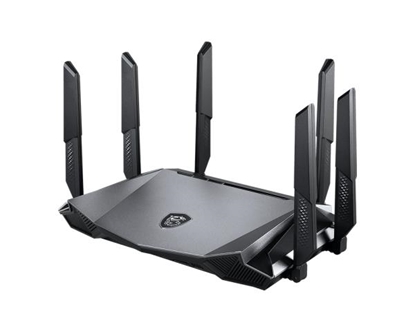 Изображение Wireless Router|MSI|Wireless Router|6600 Mbps|IEEE 802.11a|IEEE 802.11b|IEEE 802.11g|IEEE 802.11n|IEEE 802.11ac|IEEE 802.11ax|USB 3.0|4x10/100/1000M|1x2.5GbE|LAN \ WAN ports 1|GRAX66