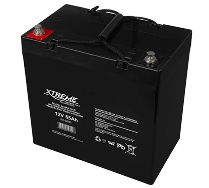 Picture of Akumulator żelowy 12V 55Ah XTREME