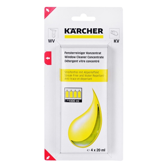 Picture of KARCHER GLASS CLEANER RM 503 (6.295-302.0) 4X20ML