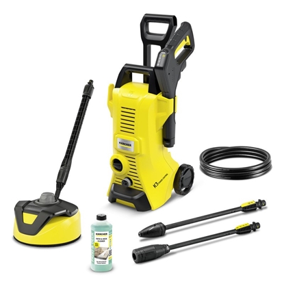 Picture of Kärcher K 3 Power Control Home T 5 pressure washer Upright Electric 380 l/h 1600 W Black, Yellow