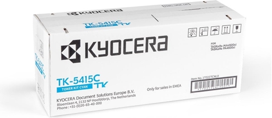 Picture of Kyocera TK-5415C (1T02Z7CNL0) Toner Cartridge, Cyan