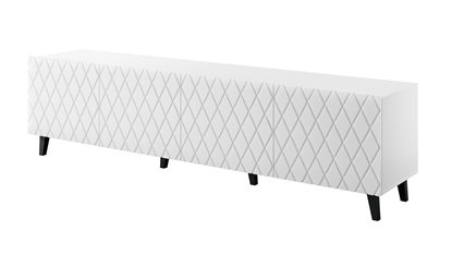 Attēls no RTV cabinet ASTI 200x42x52 white matt