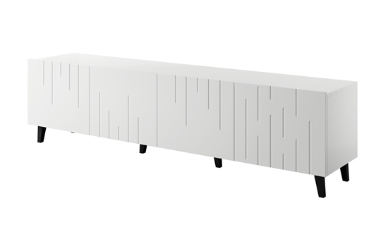 Изображение RTV cabinet BARI 200x42x52 white matt