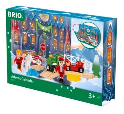 Picture of Kalendarz adwentowy Brio z drewnianymi zabawkami 3+