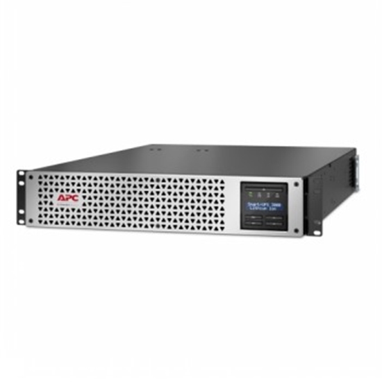 Picture of APC SMART-UPS LINE INTERACTIVE 3000VA, LITHIUM-ION, RACK/, 2U, 230V, 8X IEC C13 + 1X IEC C19, SMARTCONNECT+SMARTSLOT, AVR, LCD