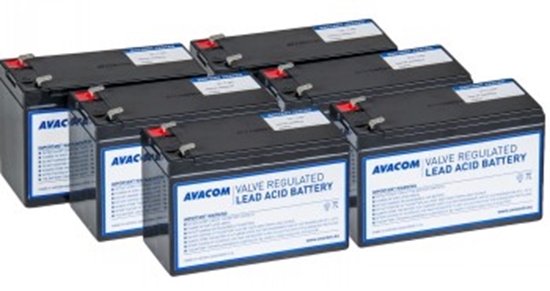 Изображение Avacom AVACOM AVA-RBP06-12072-KIT - baterie pro UPS CyberPower, EATON, Effekta, FSP Fortron, Legrand