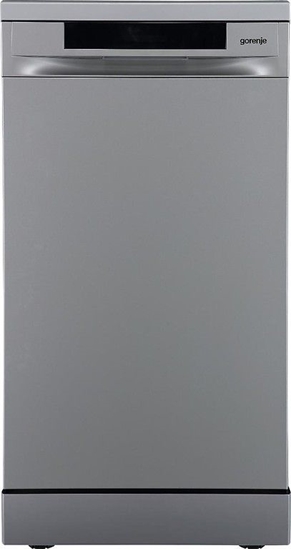 Изображение Gorenje | Dishwasher | GS541D10X | Free standing | Width 44.8 cm | Number of place settings 11 | Number of programs 5 | Energy efficiency class D | Display