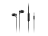 Picture of Lenovo 4XD1J77352 headphones/headset Wired In-ear Office/Call center Black