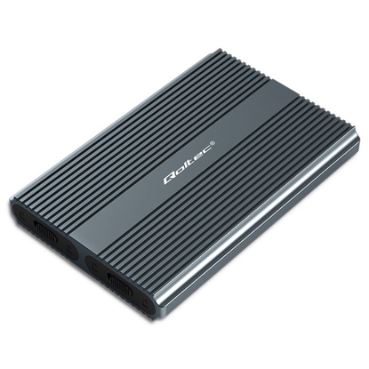 Attēls no Obudowa | kieszeń na dysk M.2 SSD | SATA | NVMe | USB-C | DUAL 2 x 2TB 