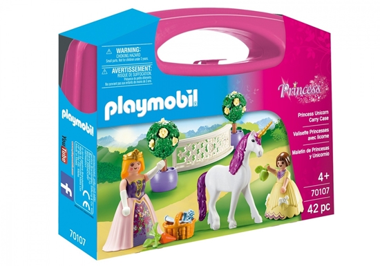 Изображение Playmobil Skrzyneczka Księżniczka z jednorożcem (70107)