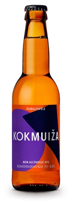 Изображение Bezalkoholisks alus VALMIERMUIŽAS APA Kokmuižas, Dubultspēle, 0.33l(DEP)