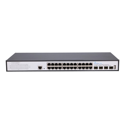 Attēls no Przełącznik zarządzalny Hypnos Pro 24xRJ45 1000Mb/s, 4xSFP+, L3