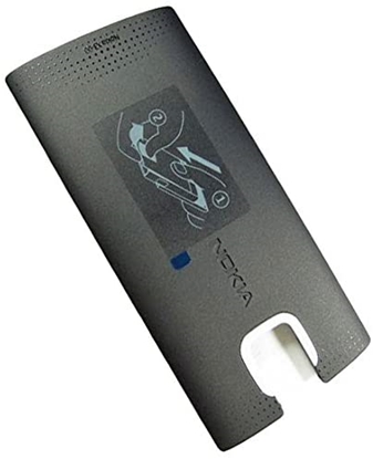 Picture of  Akumulatora vāka aizmugurējais vāciņš preks Nokia X3 Original New Black 