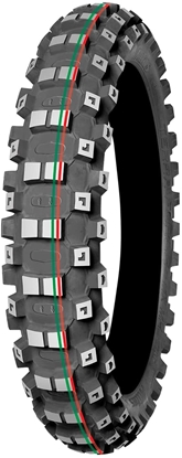 Picture of 110/100-18 MITAS TERRA FORCE-MX MH 64M TT red & green Med-Hard