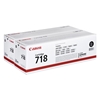 Picture of 1x2 Canon Toner Cartridge 718 BK VP