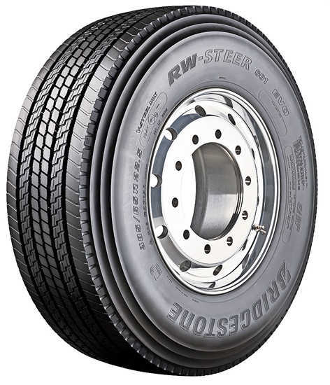 Picture of 385/55R22.5 BRIDGESTONE RW-STEER 001 160K 3PMSF