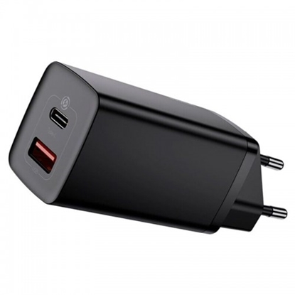 Изображение 65W jaudīgs un ātrs lādētājs | GaN2 | Quick Charger 4.0+ | USB-C USB-A | BASEUS