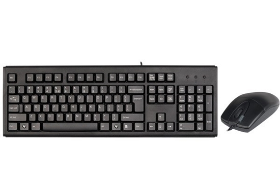 Picture of A4Tech KM-720620D keyboard USB QWERTY English Black