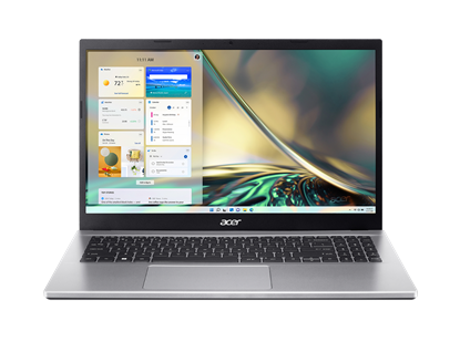 Изображение Acer Aspire 3 A315-59-53ER Laptop 39.6 cm (15.6") Full HD Intel® Core™ i5 i5-1235U 8 GB DDR4-SDRAM 256 GB SSD Wi-Fi 5 (802.11ac) Windows 11 Home Silver New Repack/Repacked