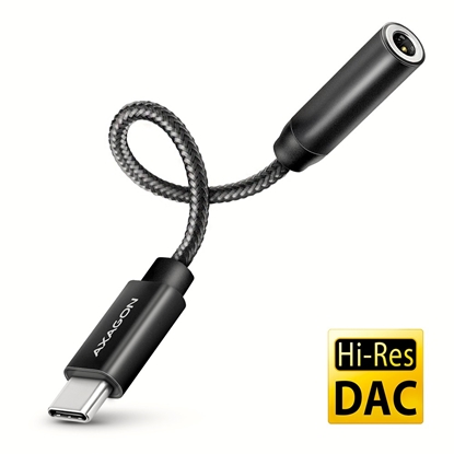 Attēls no ADA-HC Zewnętrzna karta dźwiękowa USB-C 32bit DAC 3.5mm (F) złącze, 384kHz