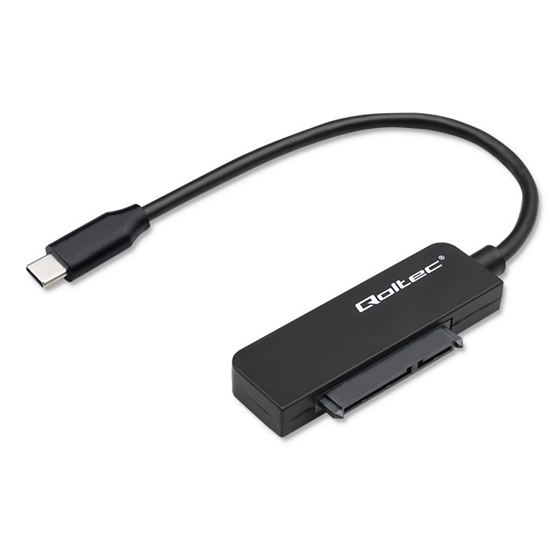 Изображение Adapter SATA | Przejściówka na dysk SSD HDD 2.5" | USB-C | Super speed 5Gb/s | 2TB 