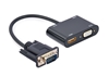 Изображение Adapteris Gembird VGA Male - HDMI Female 0.15m Black