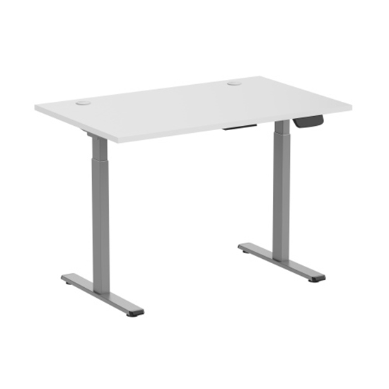 Изображение Adjustable Height Table Up Up Bjorn Gray, Table top M White