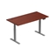 Изображение Adjustable Height Table Up Up Thor Gray, Table top L Dark Walnut