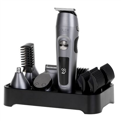 Picture of Adler | Grooming 6 in 1 Set | AD 2944 | Cordless | Number of length steps 6 | Stainless Steel/Black