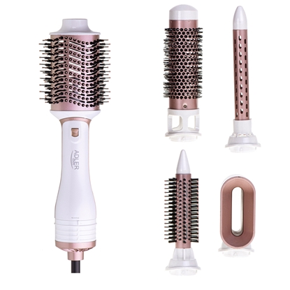 Picture of Adler | Hair Styler 5 in 1 | AD 2027 | 1200 W | Pearl White/Rose Gold