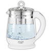 Изображение Adler | Kettle | AD 1299 | Electric | 2200 W | 1.5 L | Glass/Stainless steel | 360° rotational base | White