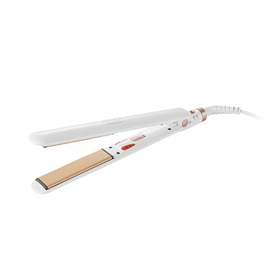 Picture of Adler AD 2317 hair styling tool Straightening iron Steam White 35 W