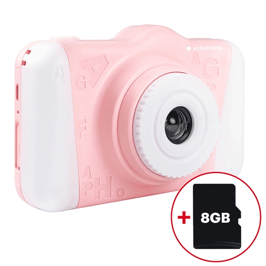 Изображение AGFA Realikids Cam 2 Pink + 8GB SD Card