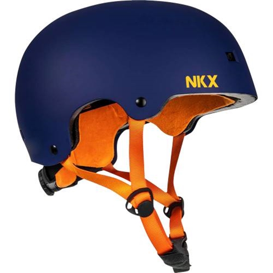 Изображение Aizsargķivere NKX Brain Saver Navy orange - S izmērs